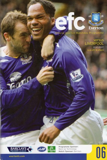 Match programme